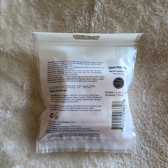 NIB Daily Concepts Soap Sponge - Picture 2 of 2